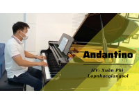 Andantino piano | HV: Xuân Phi | Dạy đàn piano người lớn tại quận 12